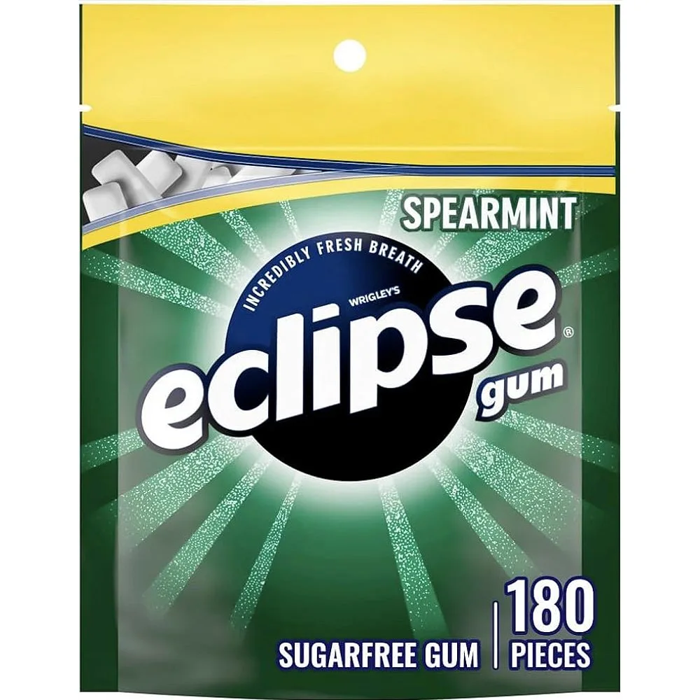Eclipse Spearmint Sugar Free Chewing Gum