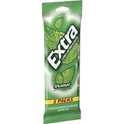 Extra Sugar Free Spearmint Chewing Gum