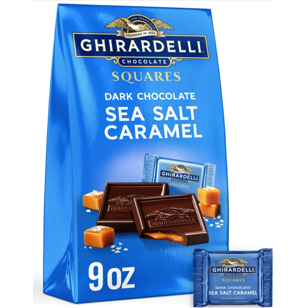 Ghirardelli Dark Chocolate Sea Salt Caramel