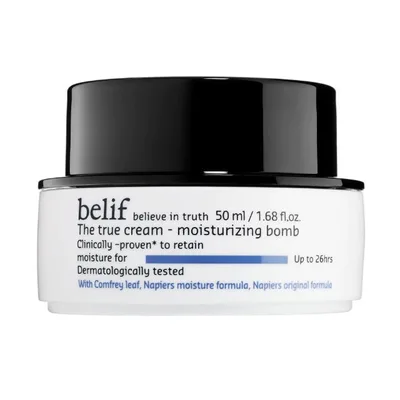 Belif The True Cream Moisturizing Bomb With Oat Husk and Vitamin B