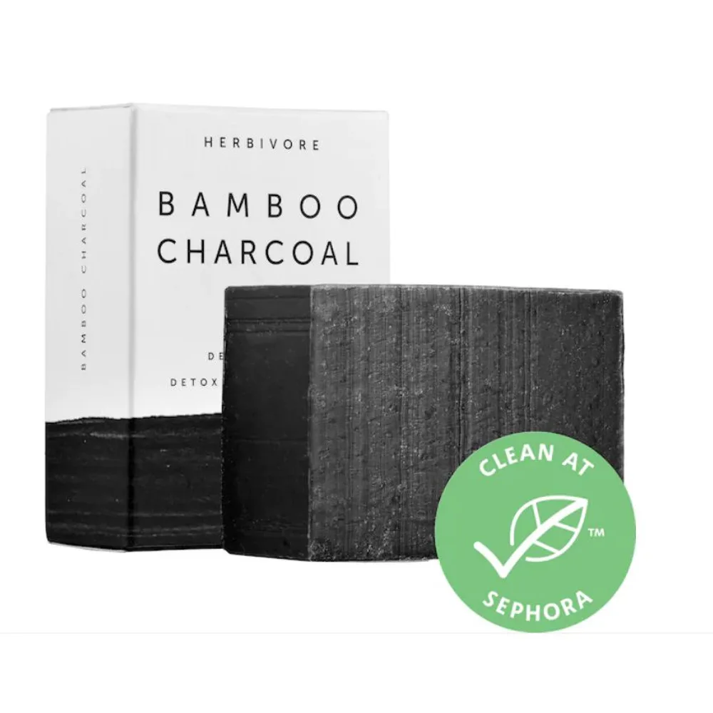 Herbivore Bamboo Charcoal Detoxifying Soap Bar