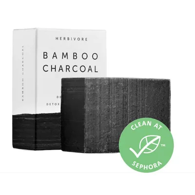 Herbivore Bamboo Charcoal Detoxifying Soap Bar