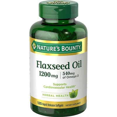 Nature's Bounty Flaxseed Oil Healthy Heart 1200mg