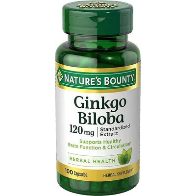 Nature's Bounty Ginkgo Biloba 120mg