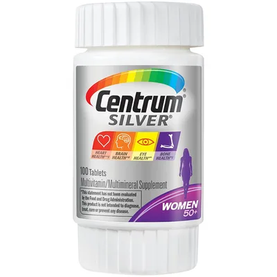 Centrum Silver Women 50+ Multivitamin Tablets