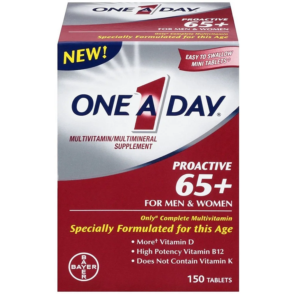 One A Day Proactive 65+ Multivitamin/Multi-Mineral