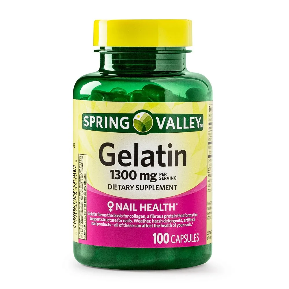 Spring Valley Gelatin Dietary Supplement, 1,300 mg
