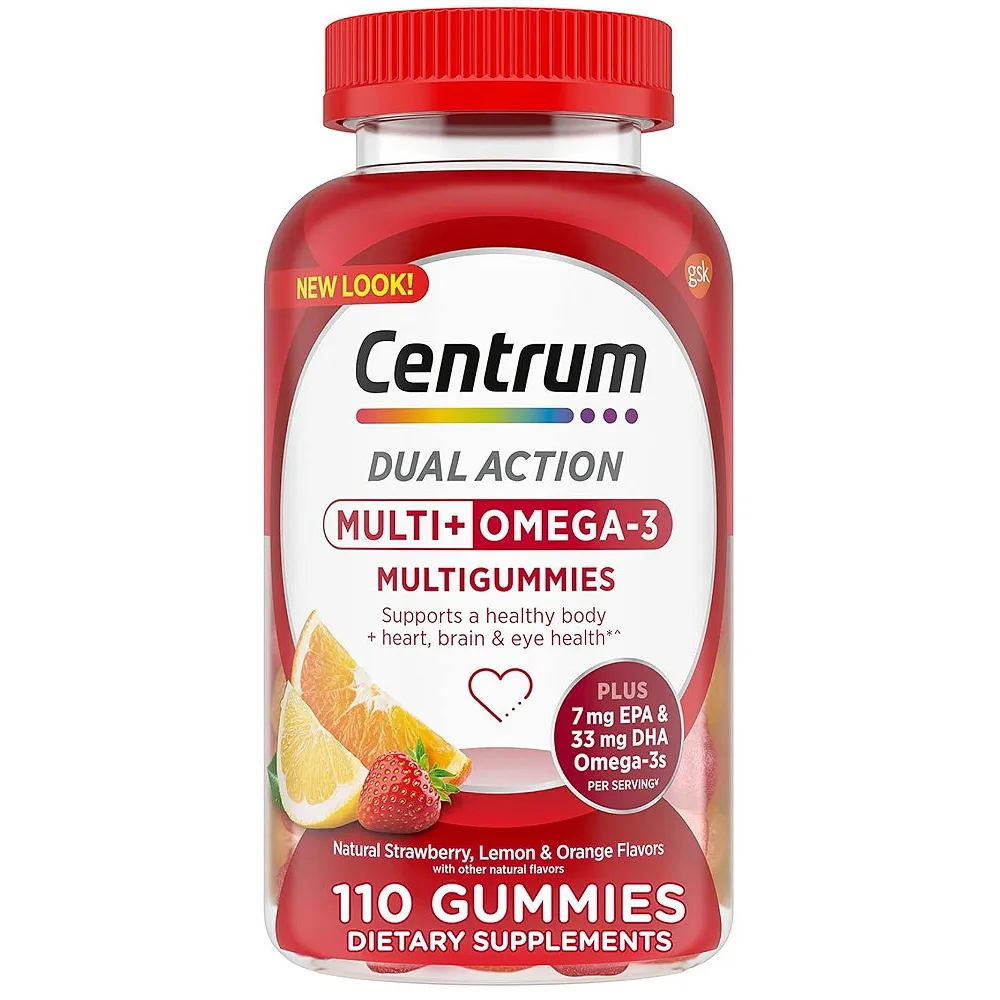 Centrum MultiGummies Multi+ Omega 3