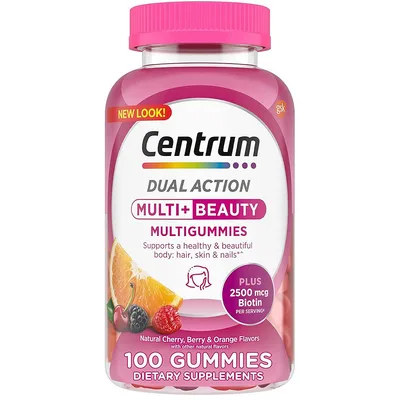 Centrum MultiGummies Multi + Beauty Gummy Multivitamin