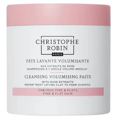 Christophe Robin Cleansing Volumizing Paste with Pure Rassoul Clay and Rose Extracts