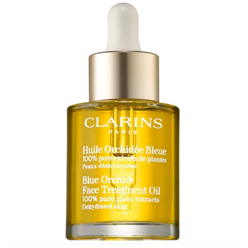 Clarins Blue Orchid Radiance & Hydrating Natural Face Treatment Oil