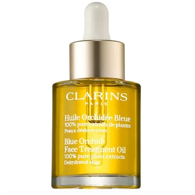 Clarins Blue Orchid Radiance & Hydrating Natural Face Treatment Oil