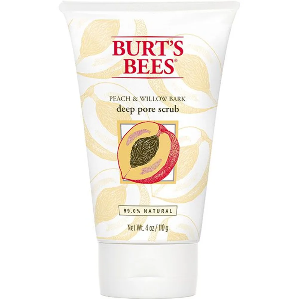Burt´s Bees Peach & Willow Bark Deep Pore Scrub