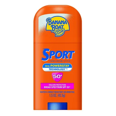 Banana Boat Sport Broad Spectrum Sunscreen Stick SPF 50+