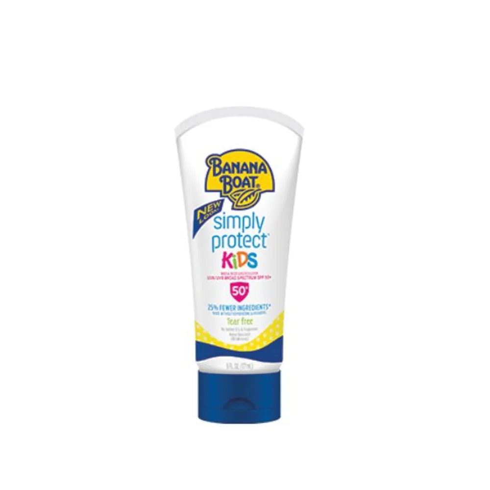 Banana Boat Simply Protect Kids Sunscreen Lotion SPF 50+
