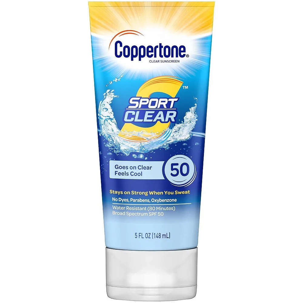 Coppertone Sport Clear Sunscreen Lotion SPF 50