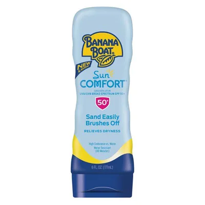 Banana Boat Sun Comfort Sunscreen Lotion SPF 50+