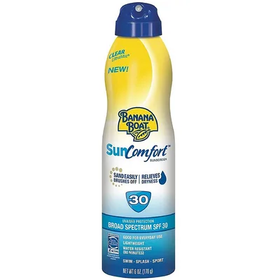 Banana Boat Sun Comfort Sunscreen Spray SPF 30