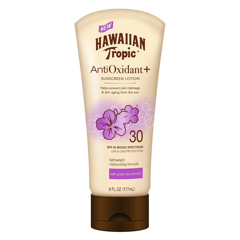 Hawaiian Tropic Antioxidant Plus Sunscreen Lotion - SPF 30