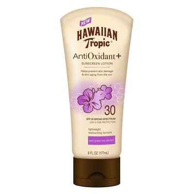 Hawaiian Tropic Antioxidant Plus Sunscreen Lotion - SPF 30