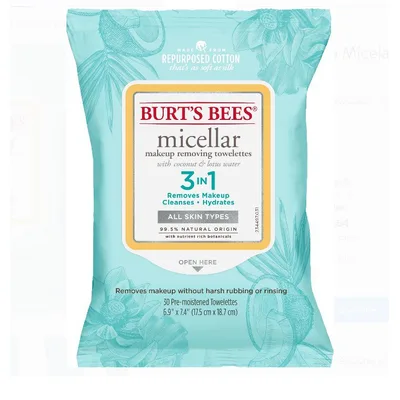 Burt's Bees Micellar Cleansing Towelettes