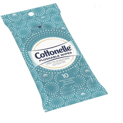 Cottonelle Flushable Wet Wipes