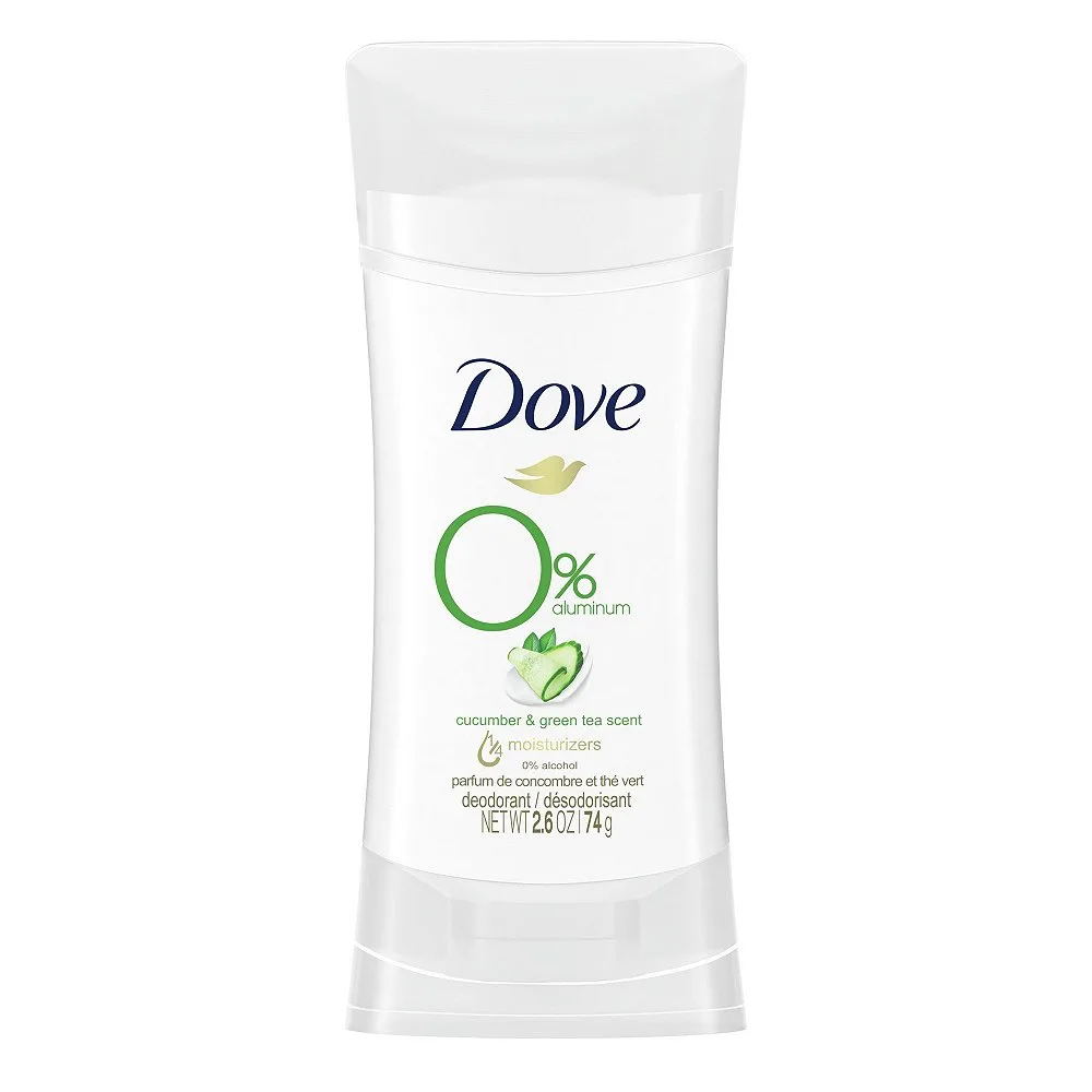 Dove Zero Aluminum Cucumber & Green Tea Deodorant