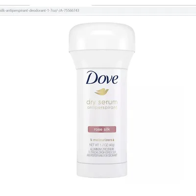 Dove Dry Serum Rose Silk Antiperspirant & Deodorant