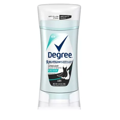 Degree for Women Ultra Clear Black + White Pure Rain Antiperspirant Deodorant Stick