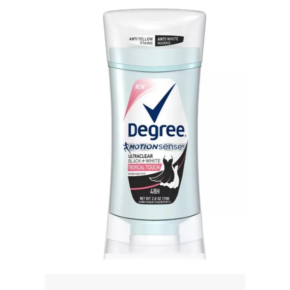 Degree for Women Ultra Clear Black + White Tropical Touch Antiperspirant Deodorant Stick