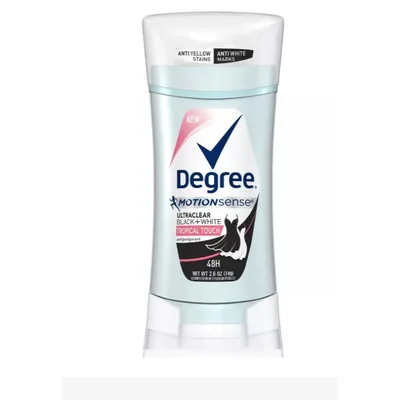 Degree for Women Ultra Clear Black + White Tropical Touch Antiperspirant Deodorant Stick