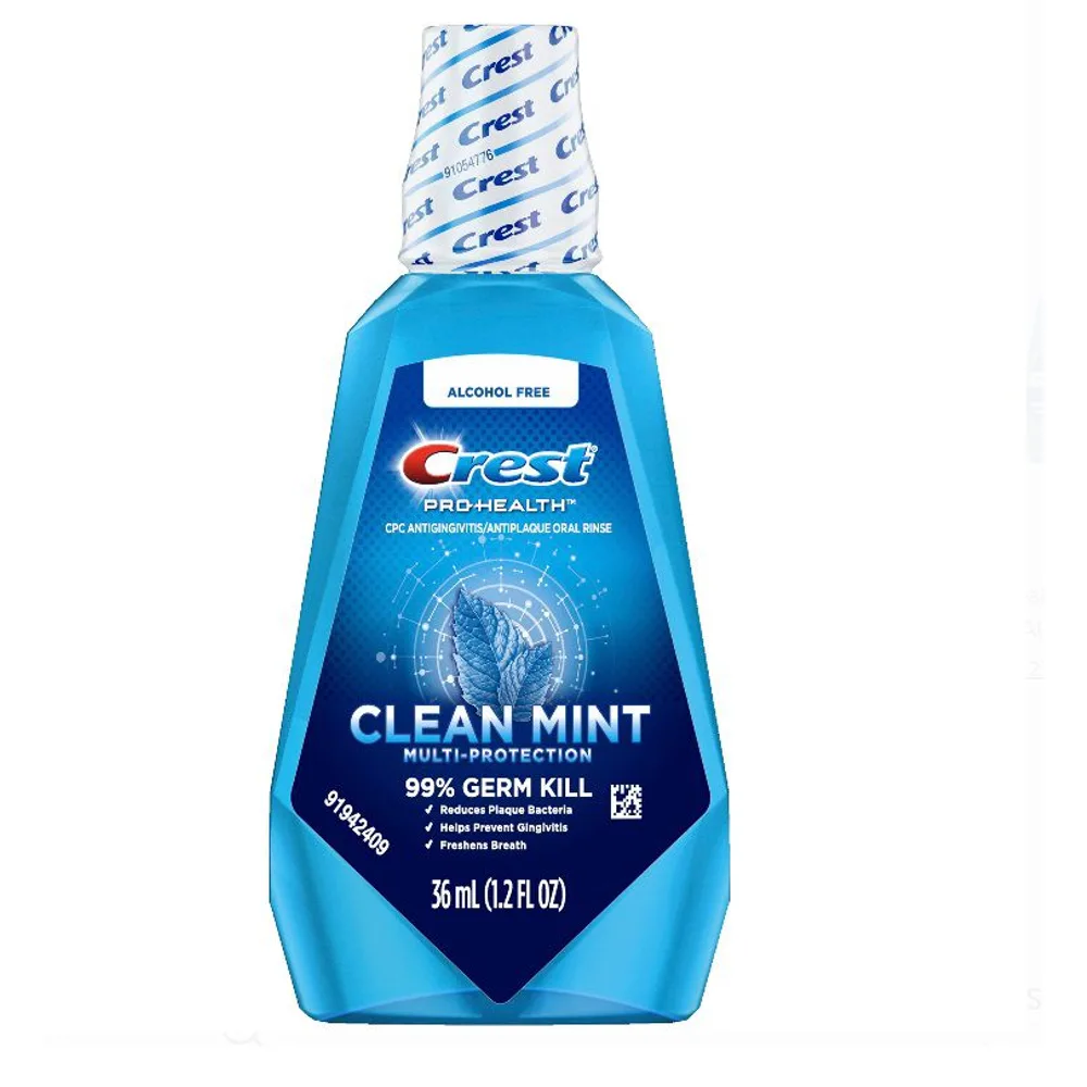 Crest Pro-Health Mouthwash, Alcohol Free, Clean Mint Multi-Protection