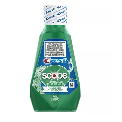 Crest Scope Classic Mouthwash Original Formula