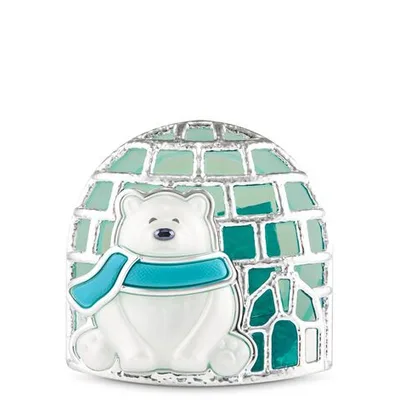 Polar Bear Visor Clip   Scentportable Holder