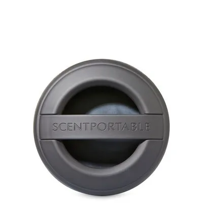 Black Softy Touch Visor Clip Scentportable Holder