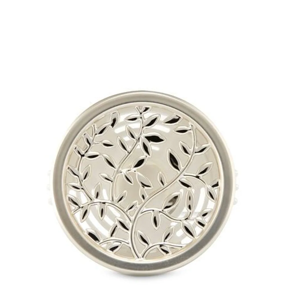 Silver Vines Vent Clip Scentportable Holder