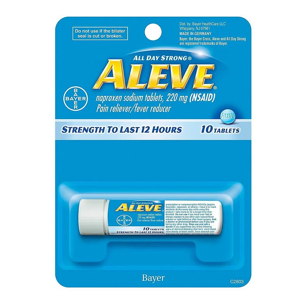 Aleve Caplets Naproxen Sodium