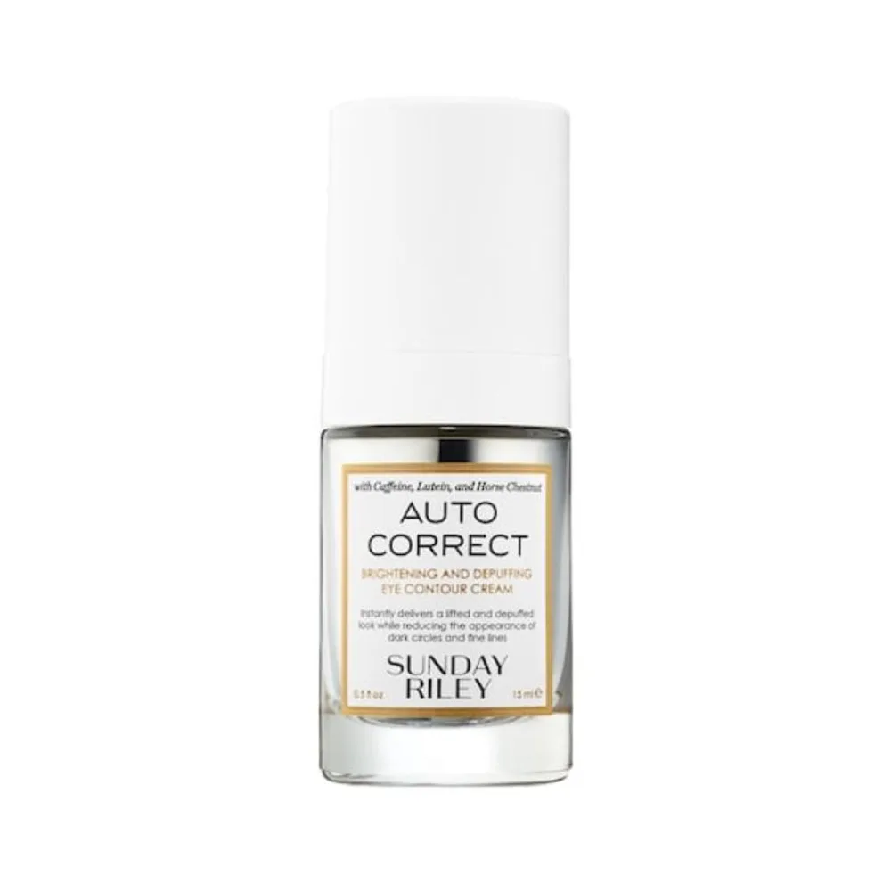Sunday Riley Auto Correct Brightening and Depuffing Eye Contour Cream