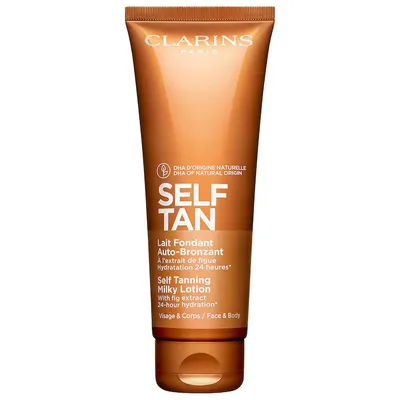 Clarins Self Tanning Face & Body Milky Lotion