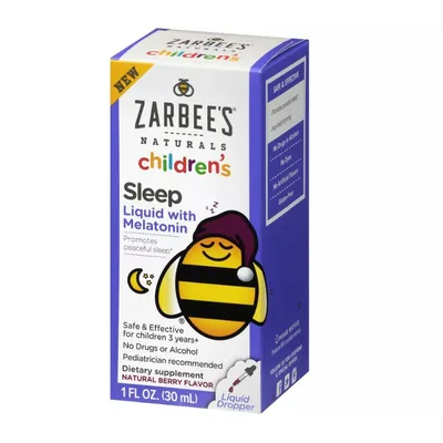Zarbee's Naturals Children's Sleep Liquid with Melatonin