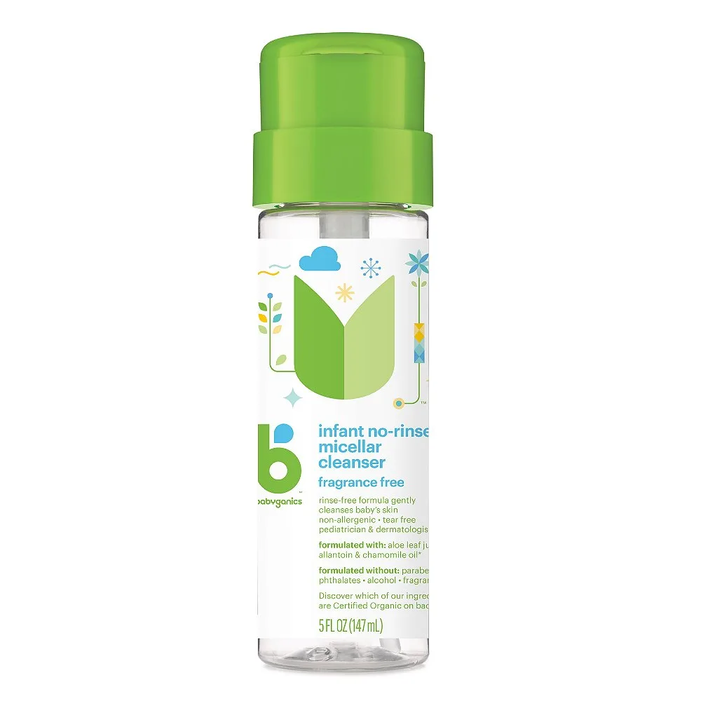 Babyganics Infant No - Rinse Micellar Cleanser Fragrance Free