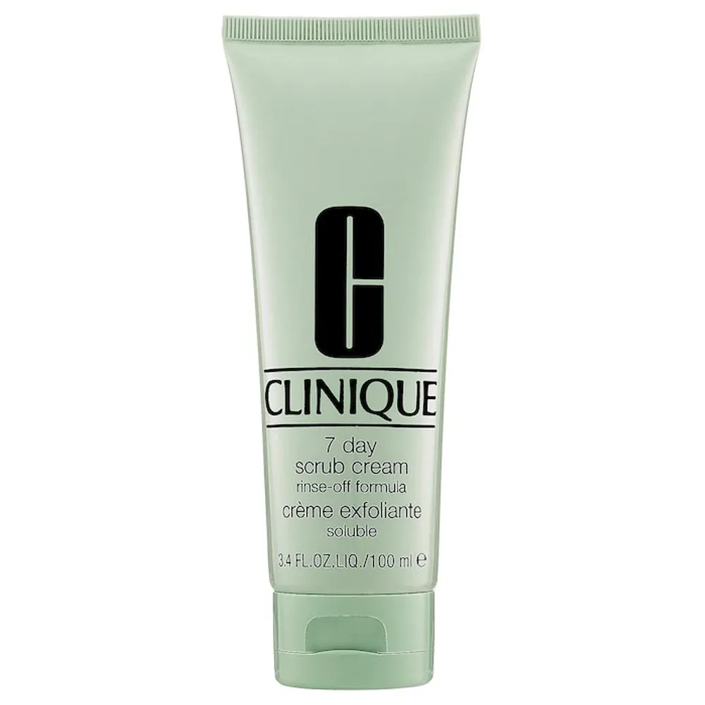 Clinique 7 Day Face Scrub Cream Rinse-Off Formula