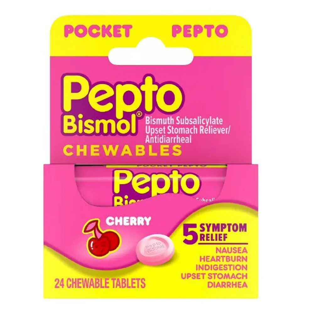 Pepto-Bismol Pocket Chewable Tablets