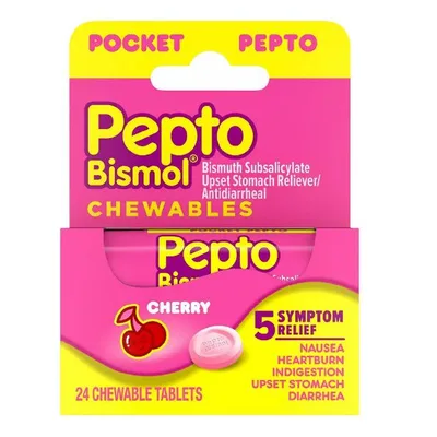 Pepto-Bismol Pocket Chewable Tablets