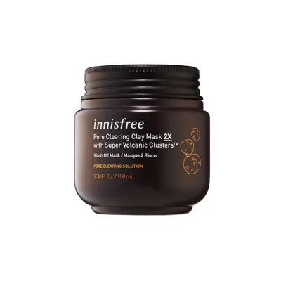 Innisfree Super Volcanic Clusters Pore Clearing Clay Mask