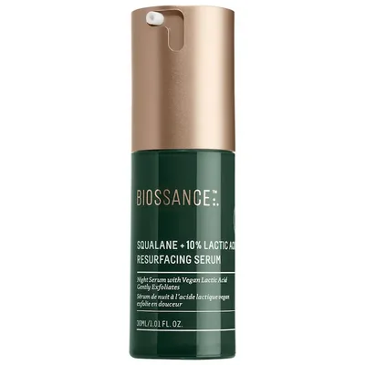 Biossance Squalane + 10% Lactic Acid Resurfacing Serum