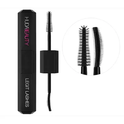 Huda Beauty Legit Lashes Double Ended Volumizing and Lengthening Mascara