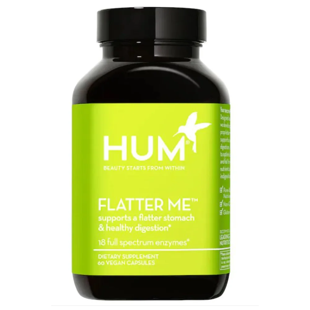 HUM Nutrition  Flatter Me Digestive Enzyme Supplement