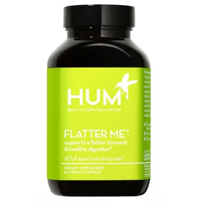 HUM Nutrition  Flatter Me Digestive Enzyme Supplement