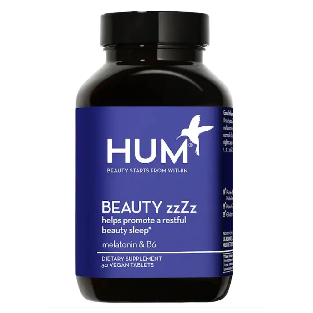 HUM Nutrition Beauty zzZz™ Sleep Support Supplement with Melatonin